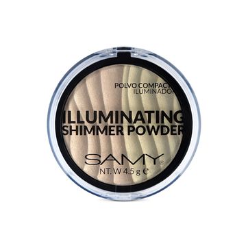 Imagen del producto POLVO COMPACTO ILUMINADOR DIAMOND GLOW SAMY
