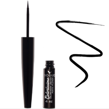 Imagen del producto Delineador De Ojos Líquido Vogue Colorissimo Negro X 4 Ml