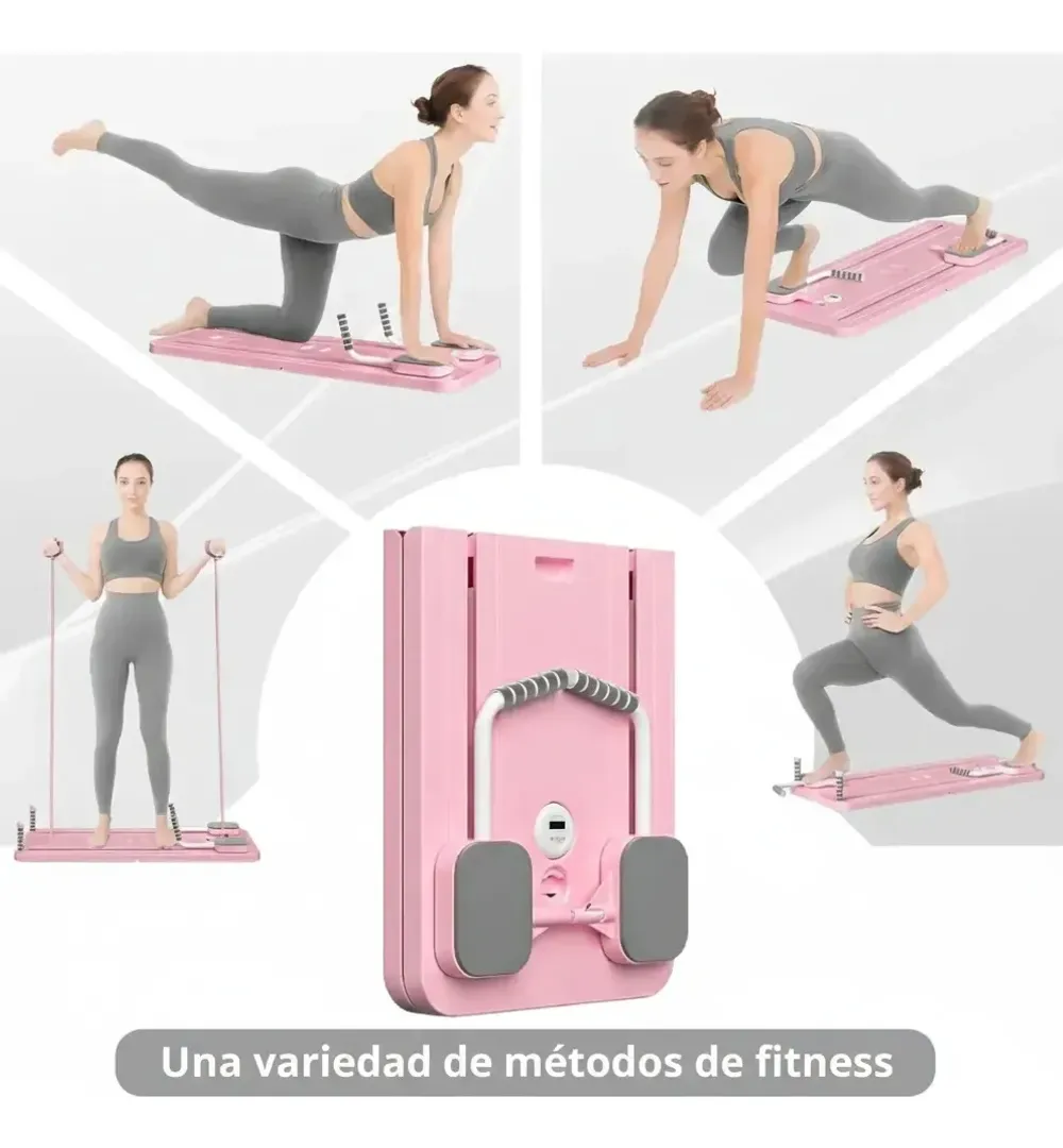 TABLA DE PILATES EJERCICIO PLATAFORMA PLEGABLE MULTIFUNCIONAL 