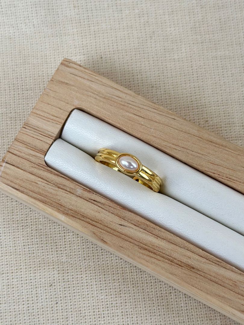 Anillo perla 