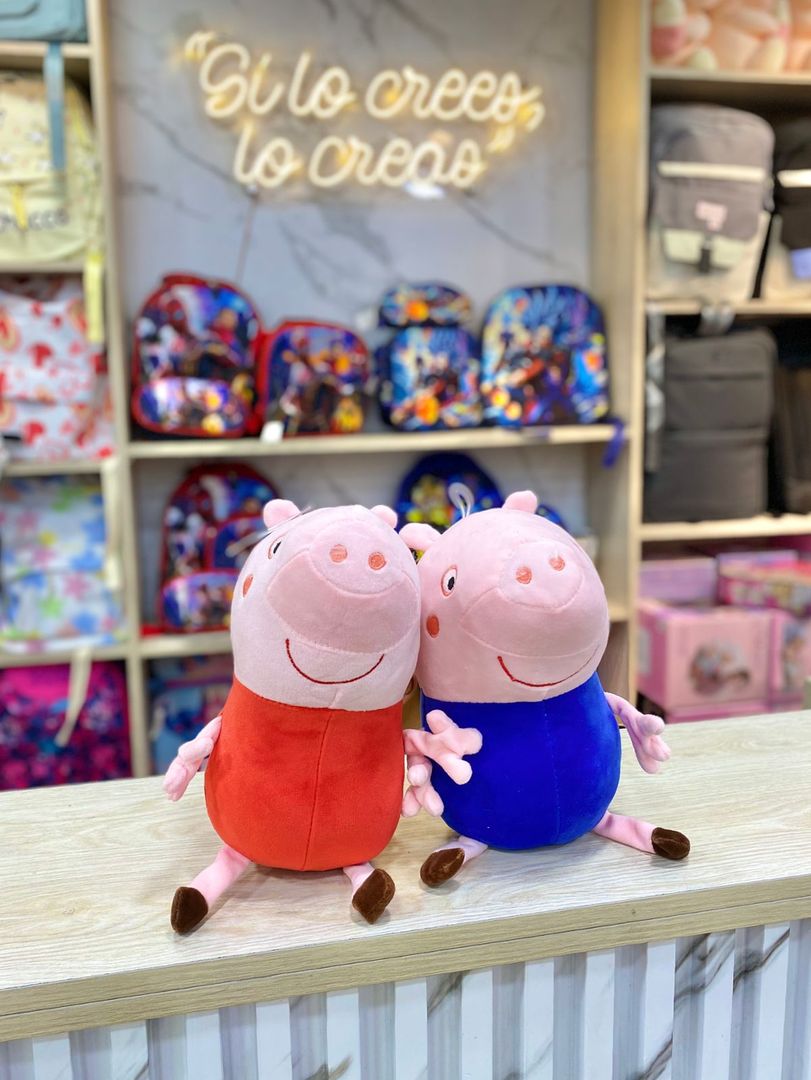 PEPPA Y GEORGE PELUCHE ( 25 CM )
