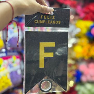 Imagen del producto Banderín de cumpleaños 2X5.000
