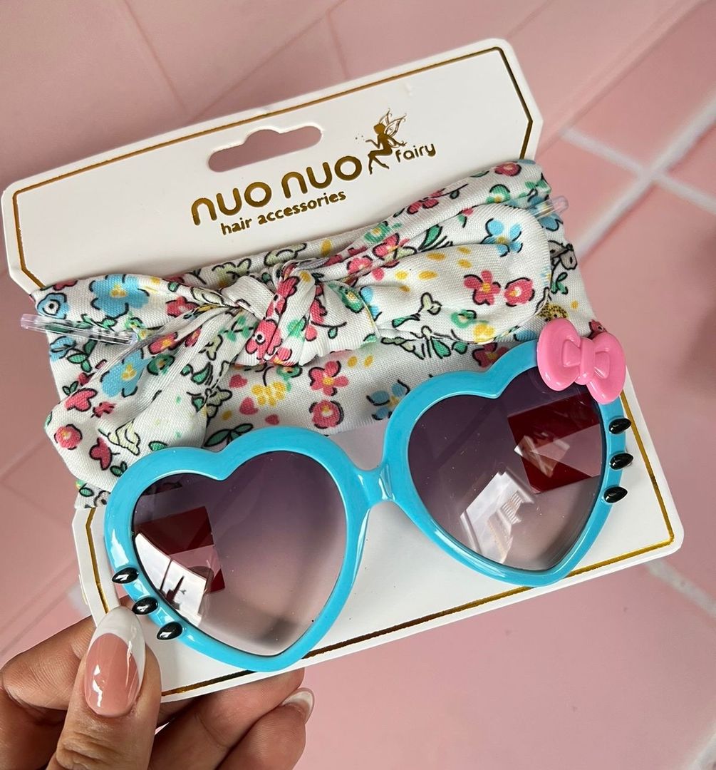 Set gafas y turbante 