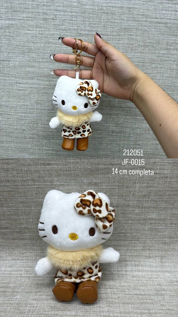 HELLO KITTY CON ESTAMPADO ANIMAL PRINT