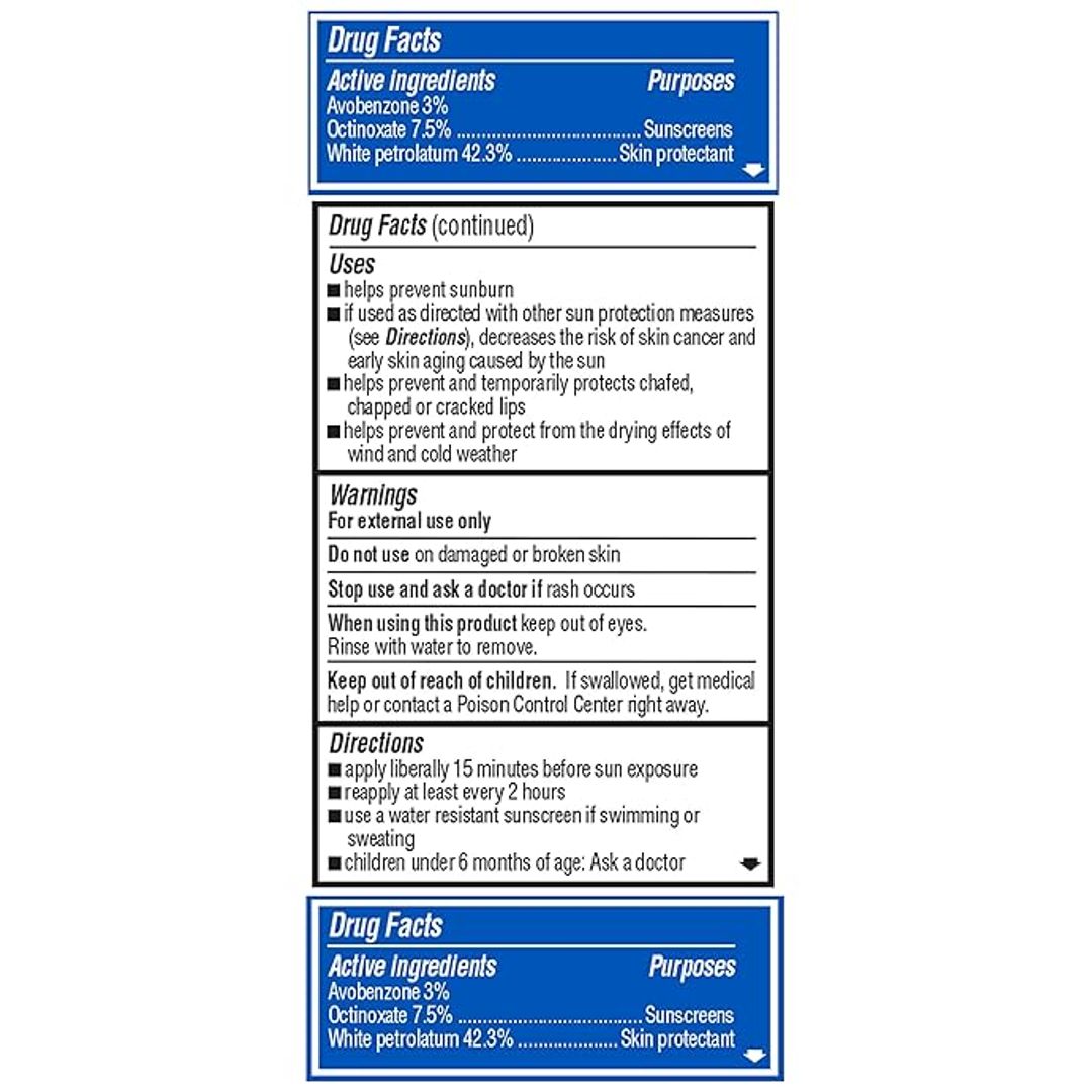 Chapstick  Bálsamo labial hidratante, de Chapstick (paquete de 3)