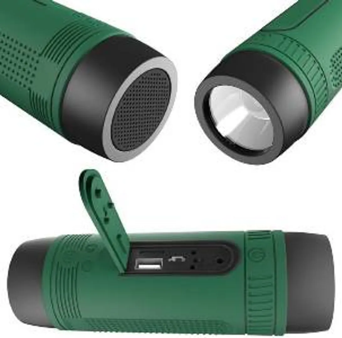 PARLANTE BLUETOOTH ZEALOT S1 CON SOPORTE PARA BICICLETA