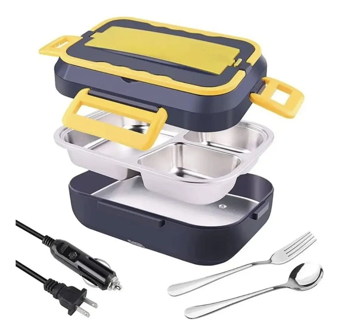 LONCHERA TERMICA ELECTRICA LUNCH BOX 1.5L CARRO