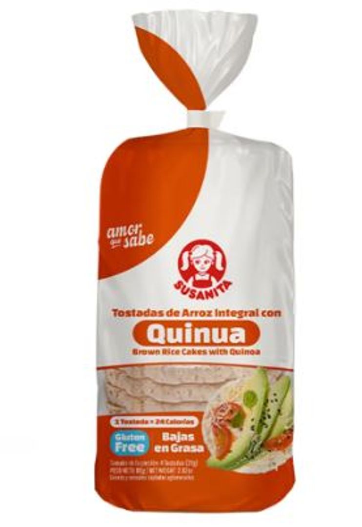 TOSTADA QUINUA REDONDA SUSANITA*90G