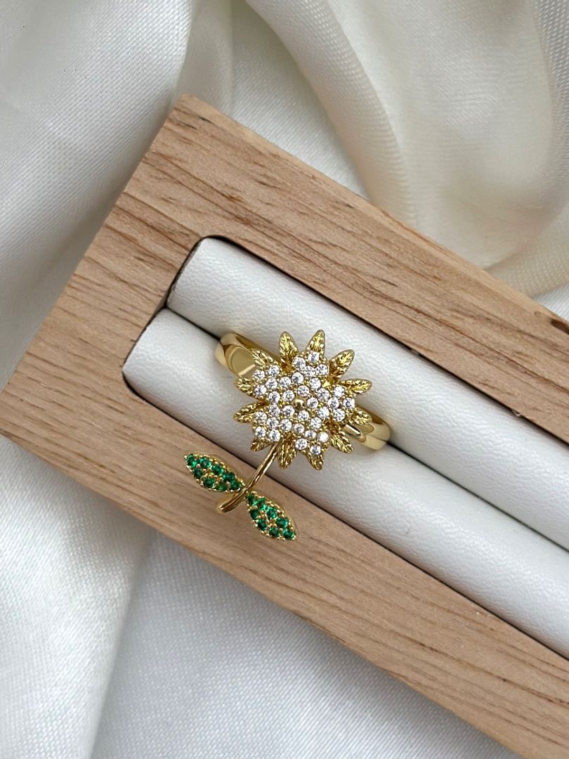 Anillo girasol 