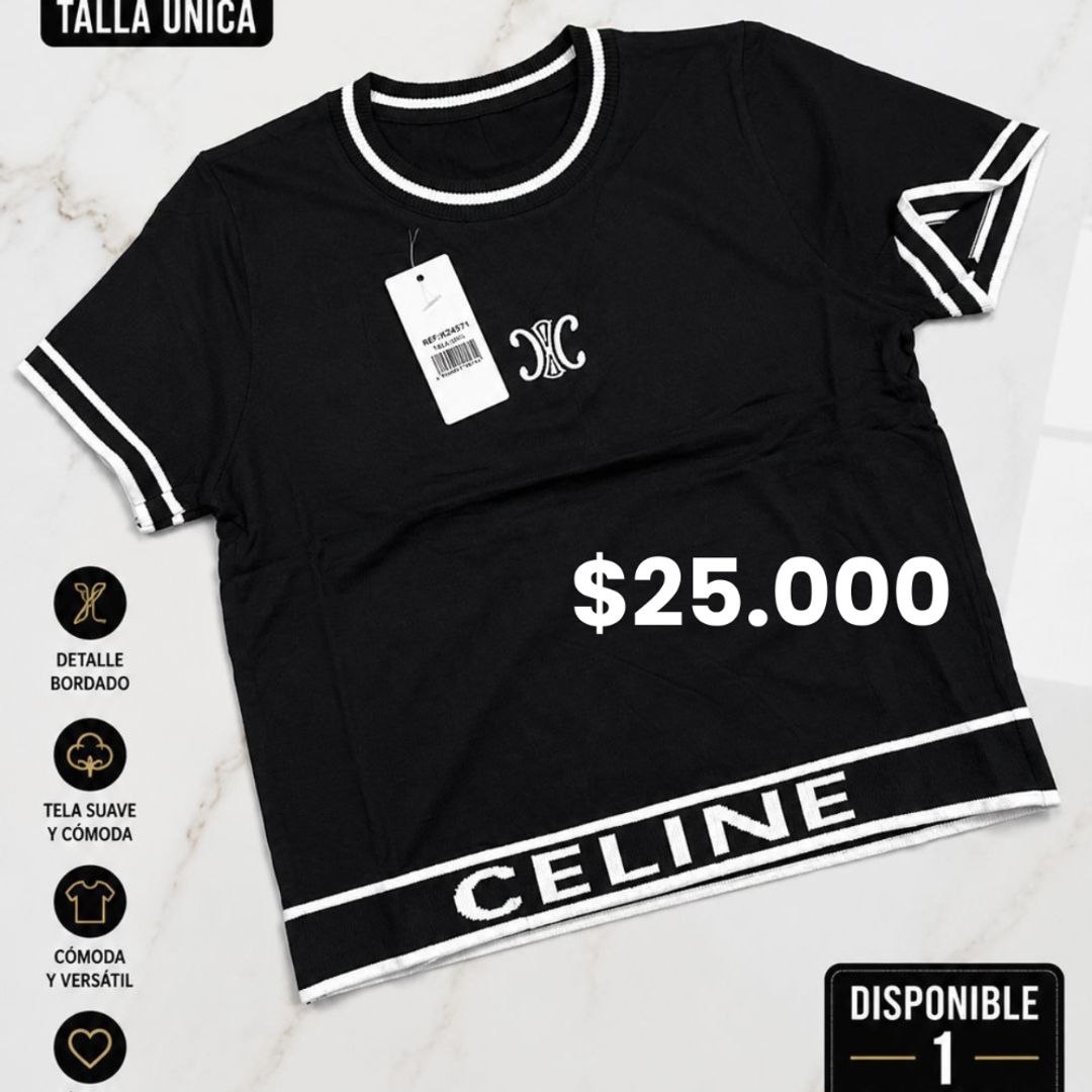 Camiseta Celine