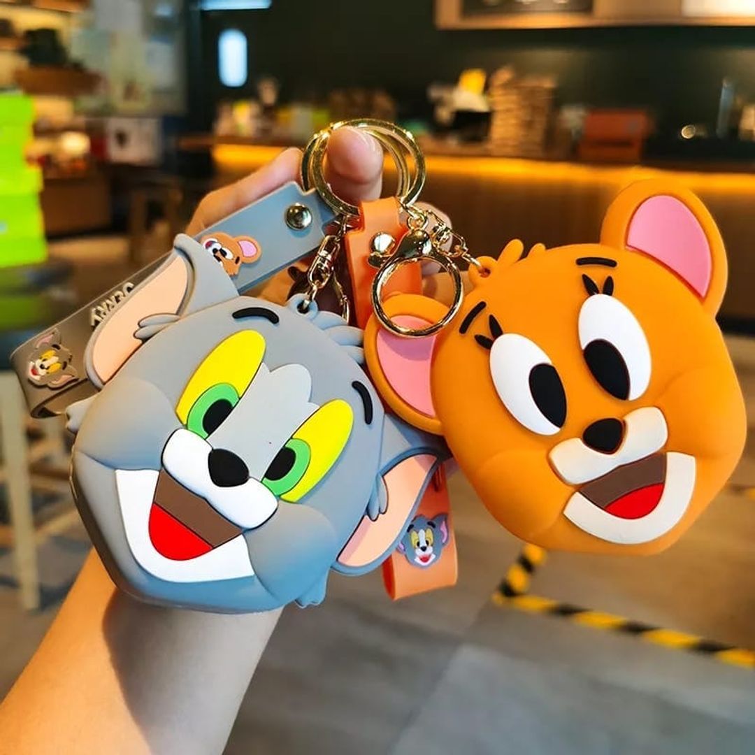 Monederos siliconados Tom y Jerry 
