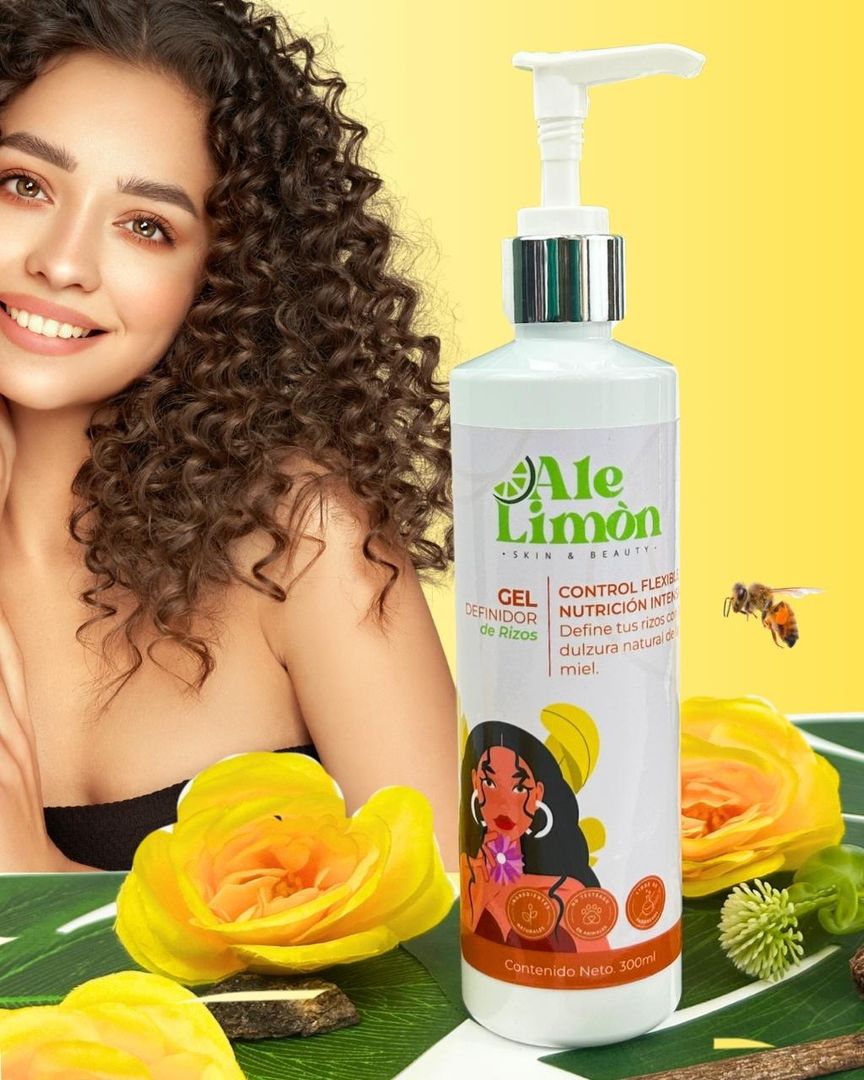 Gel definidor de Rizos Alelimon Beauty 