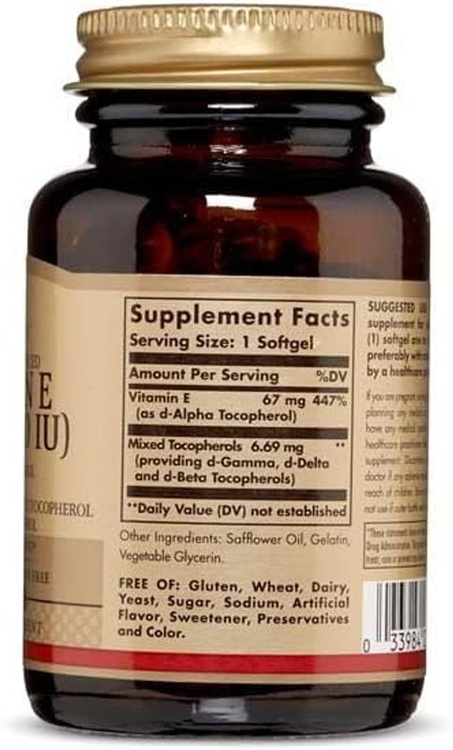 Vitamina E 67 mg 100 cap