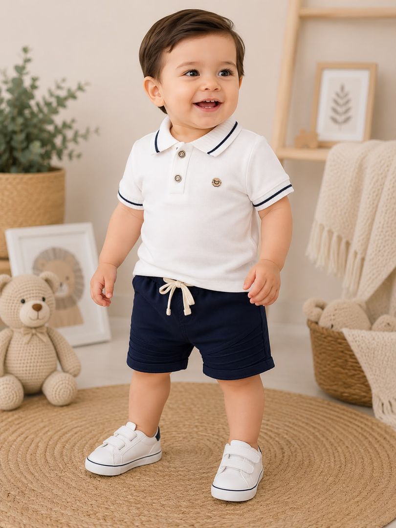 Conjunto bermuda bebito