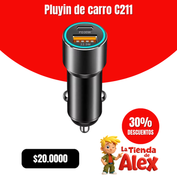 Imagen del producto Pluyin de carro C211