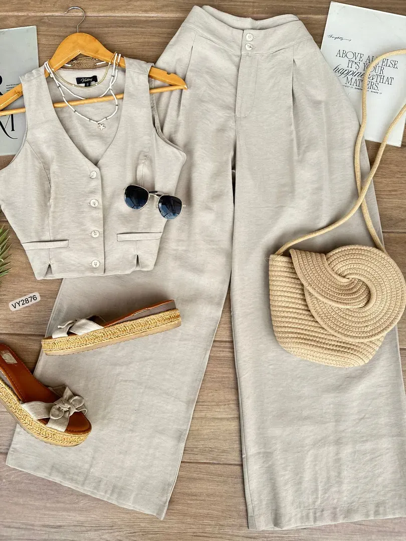 Conjunto chaleco + pantalón 