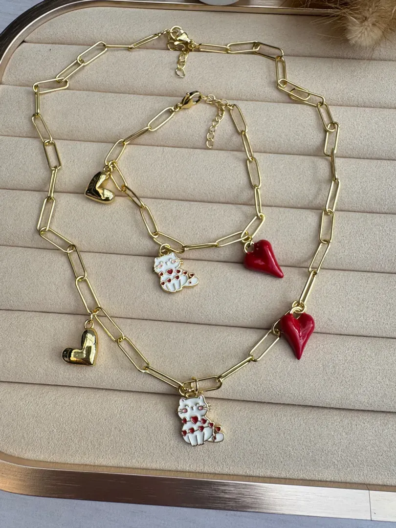 Sets de propósitos - Cadena + Pulsera en Rodio
