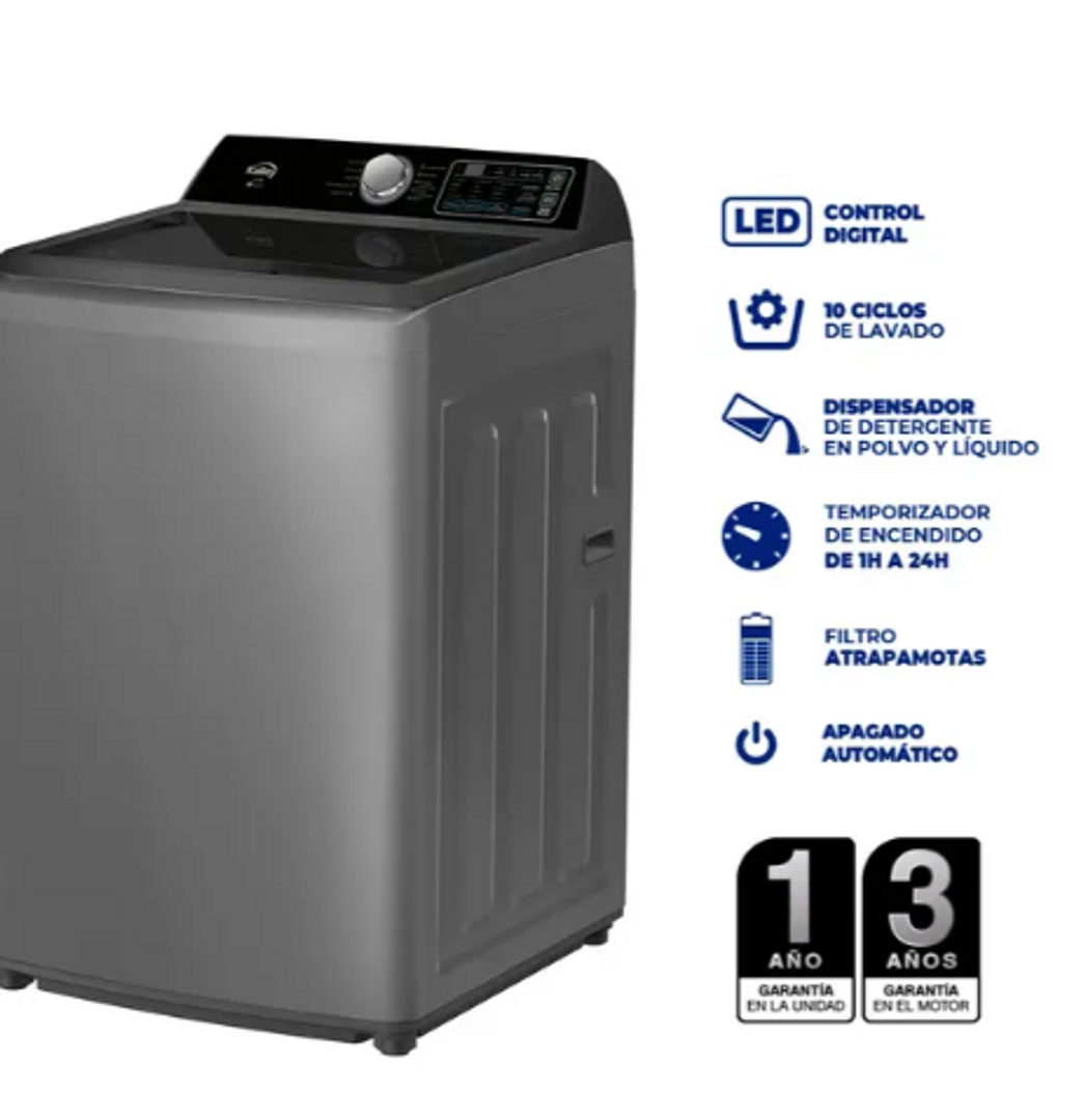 LAV AUTO KALLEY 18KG - 39 LBS