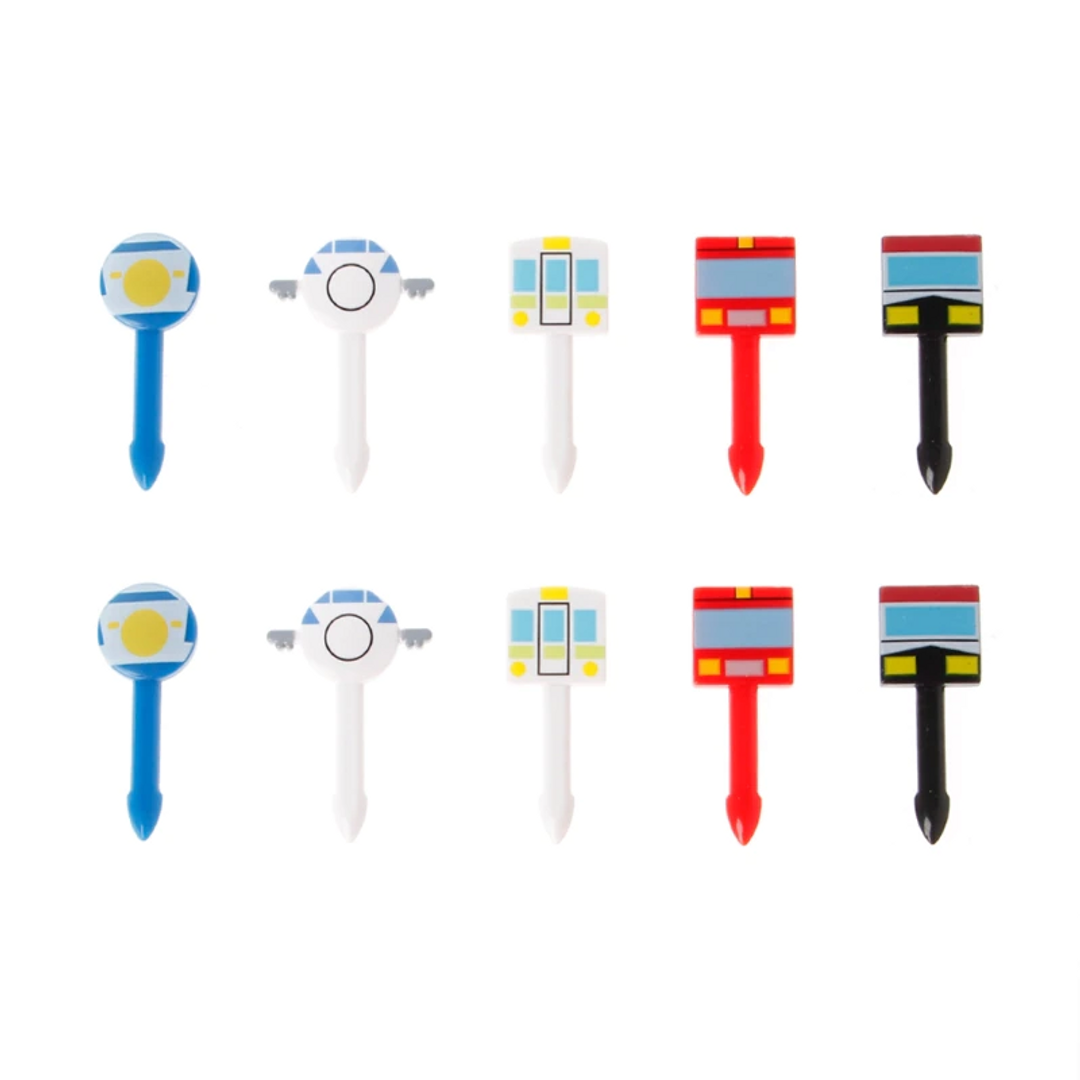 Set x10 Palillos Para Meriendas