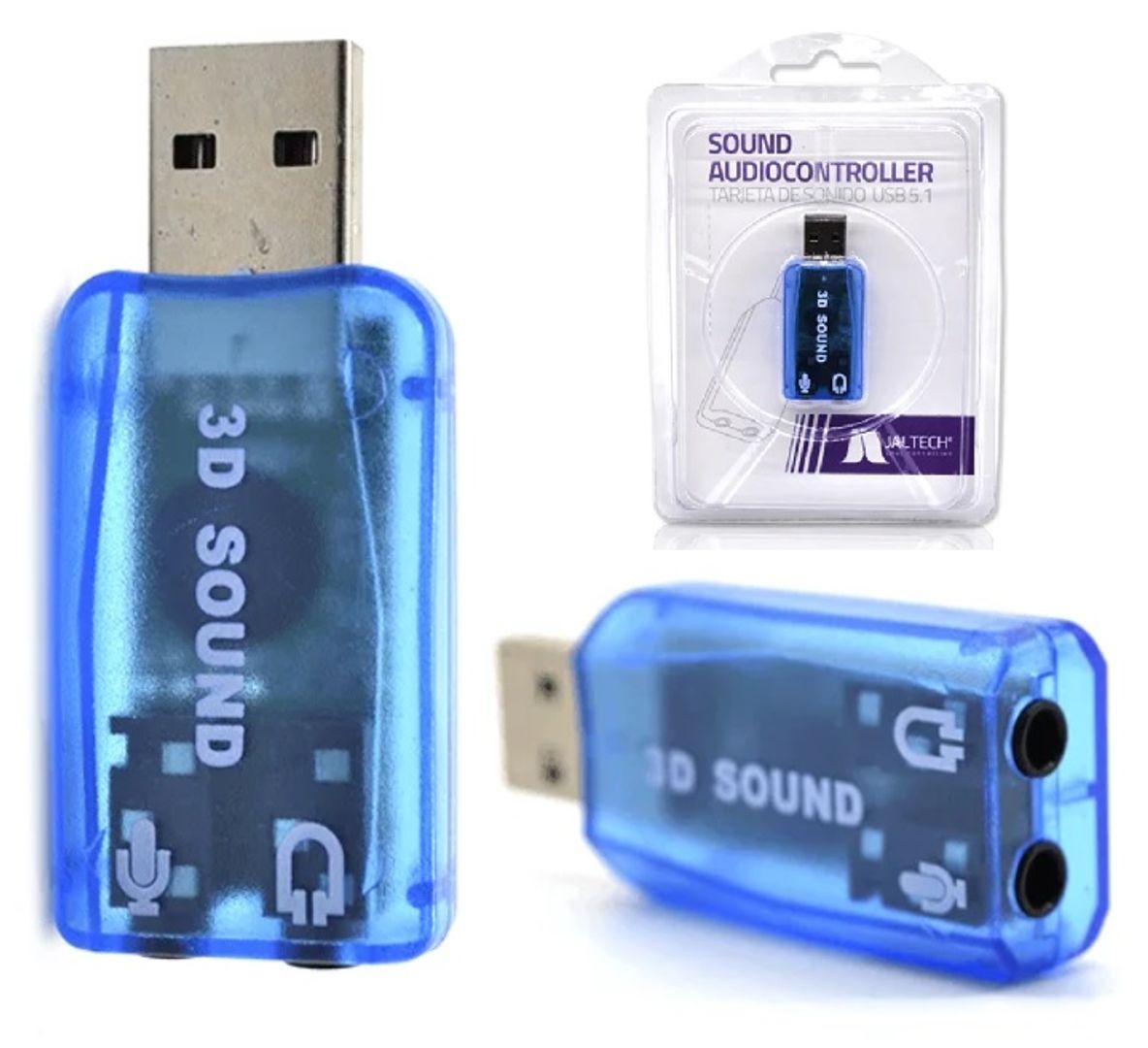Tarjeta de Sonido 5.1 USB