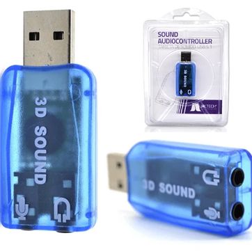 Tarjeta de Sonido 5.1 USB - imagen 1