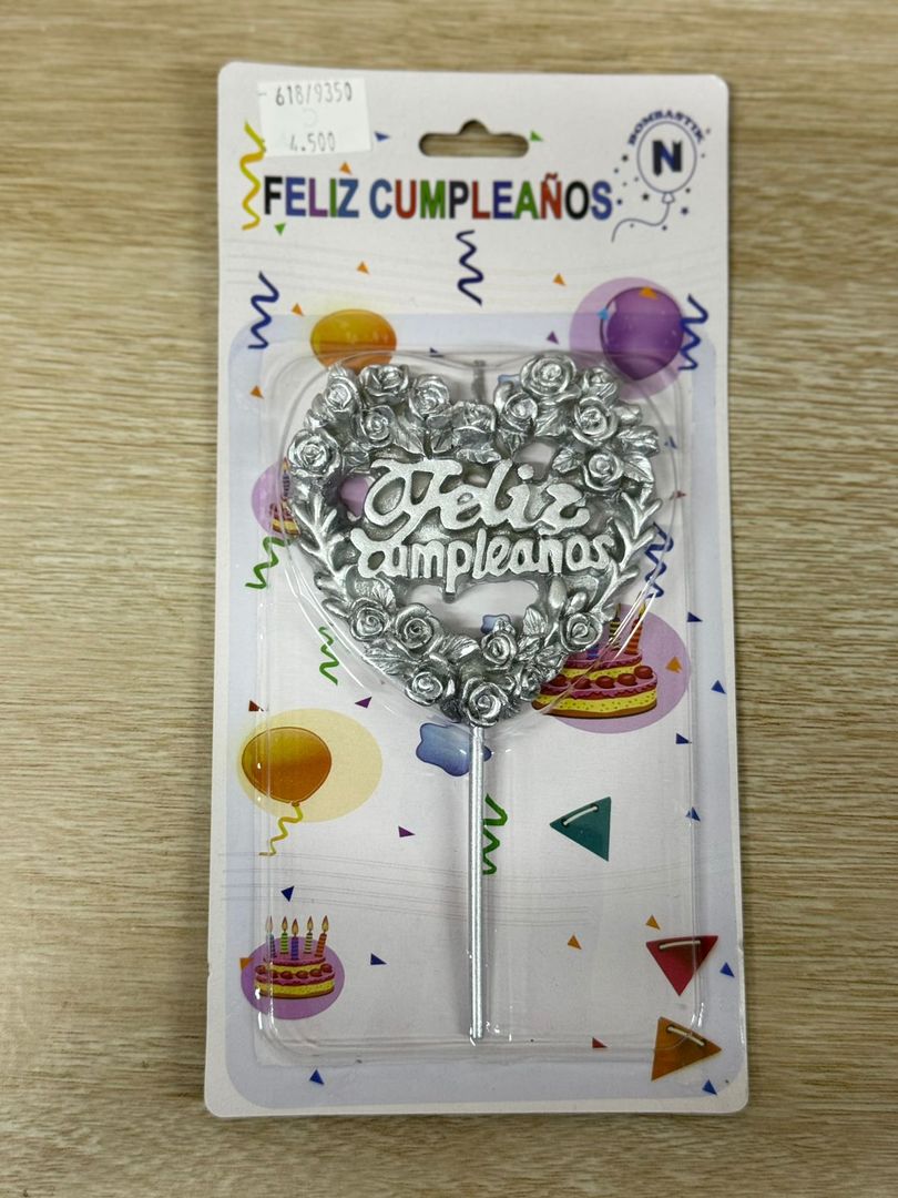 618 VELA FELIZ CUMPLEAÑOS