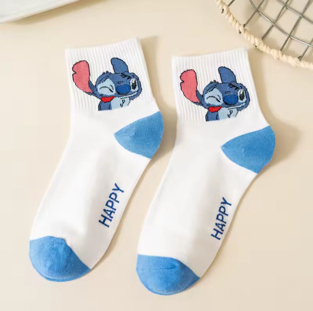 Medias 3/4tos Stitch 