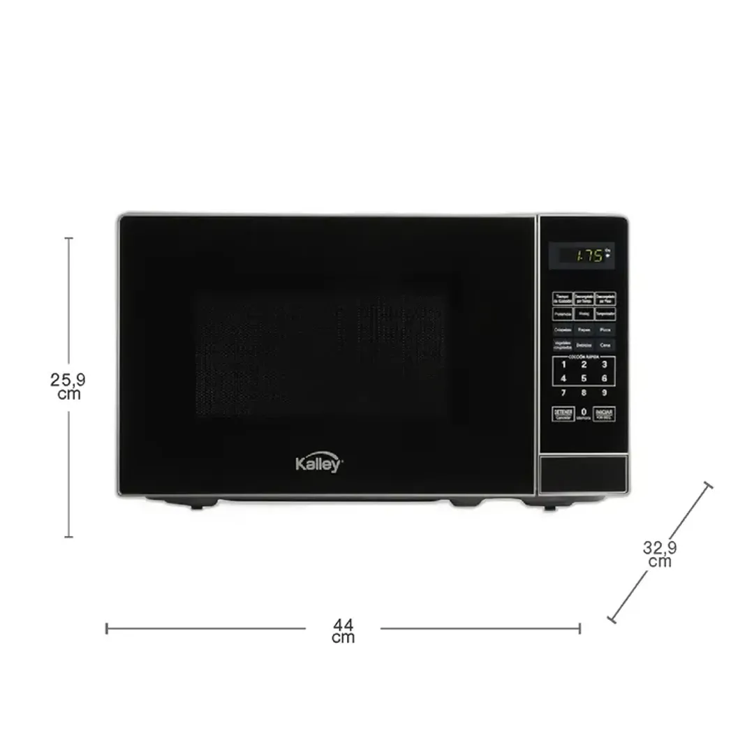 HORNO MICRONDAS 0.7 NEGRO KALLEY