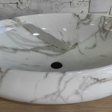 Imagen del producto LAVAMANOS OVAL SENA 42*42*13.5