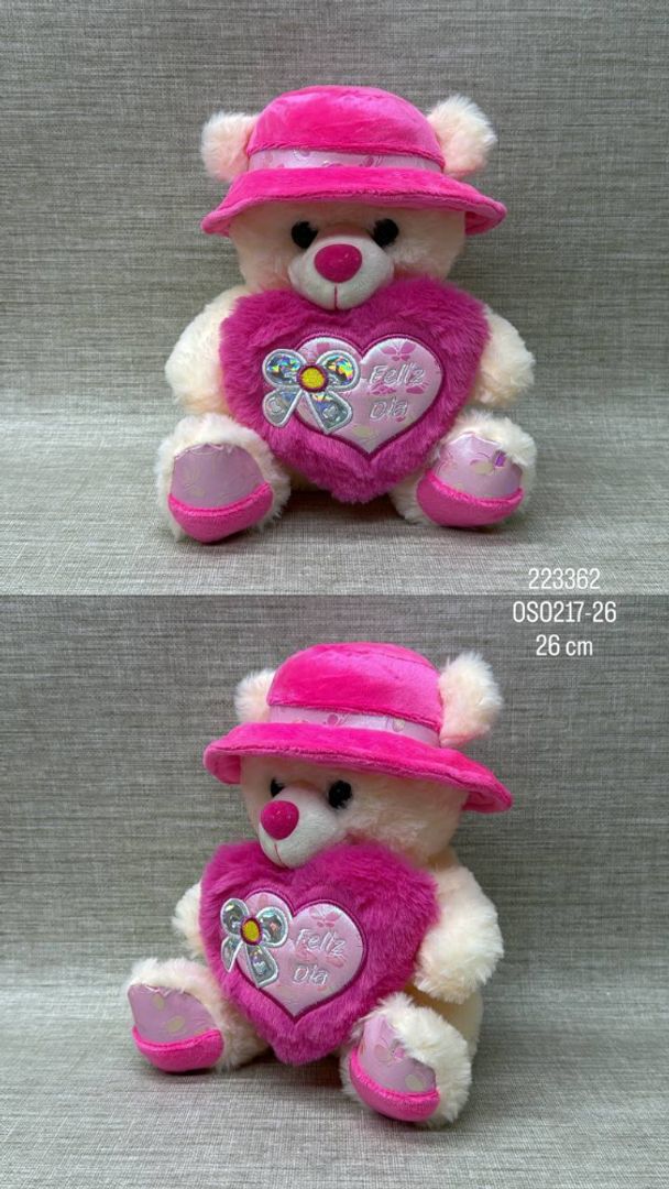 OSO CON PAVA DE 21 CM