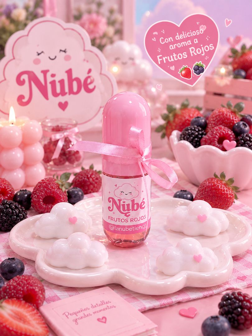ANTIBACTERIAL NUBÉ FRUTOS ROJOS