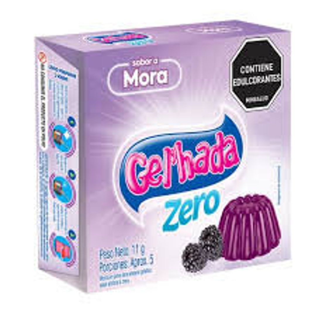 GELATINA GEL¨HADA MORA ZERO*11G