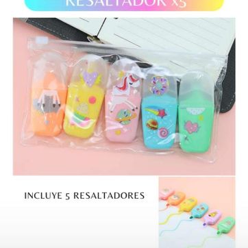 Imagen del producto Resaltador x5