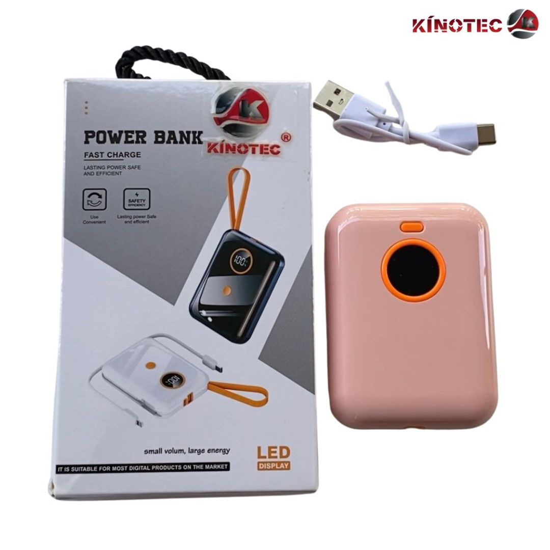 Power Bank Digital Brillante – 10,000mAh