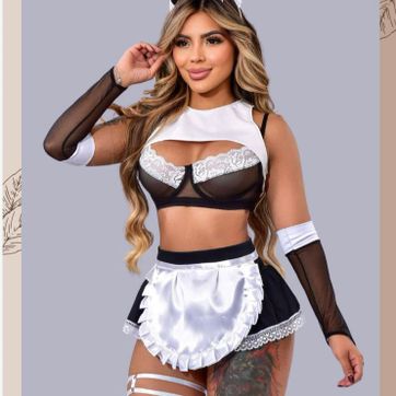 Imagen del producto DISFRAZ MUCAMA PROVOCATIVA