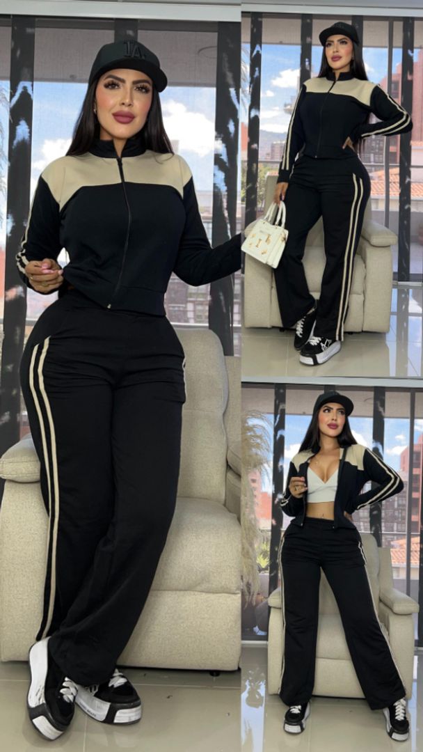 Conjunto manga larga