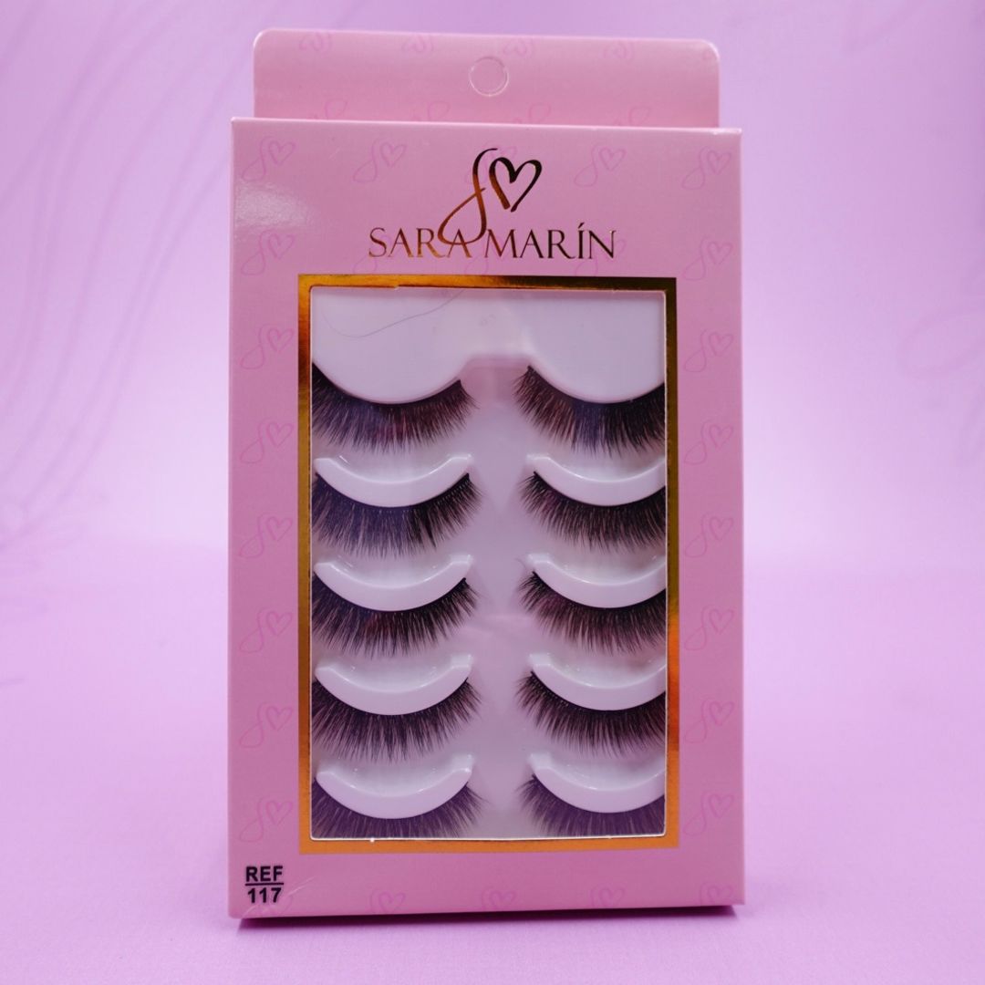 PESTAÑAS ENTERAS X5 SARA MARIN 