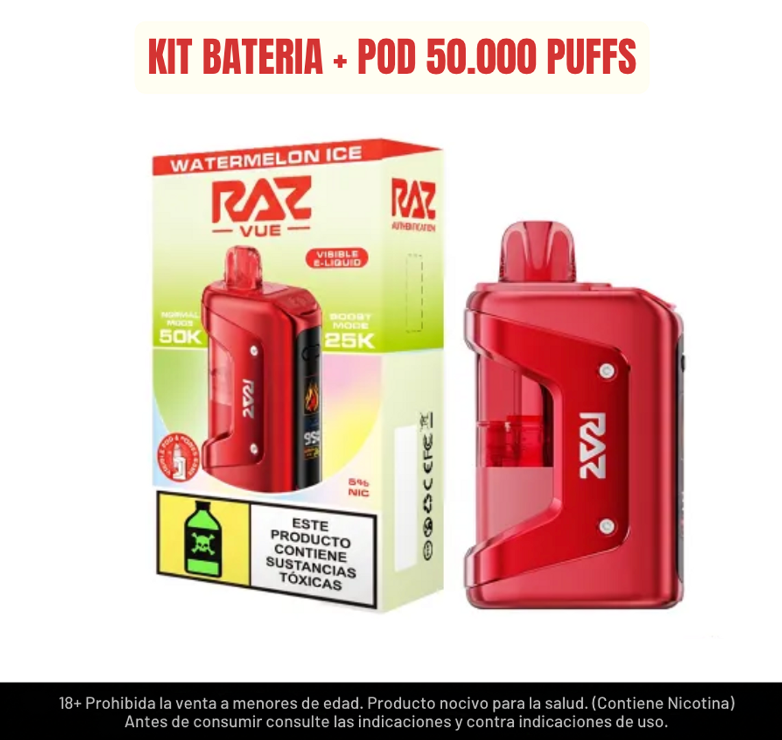 Raz Kit Watermelon Ice 50.000 Puffs