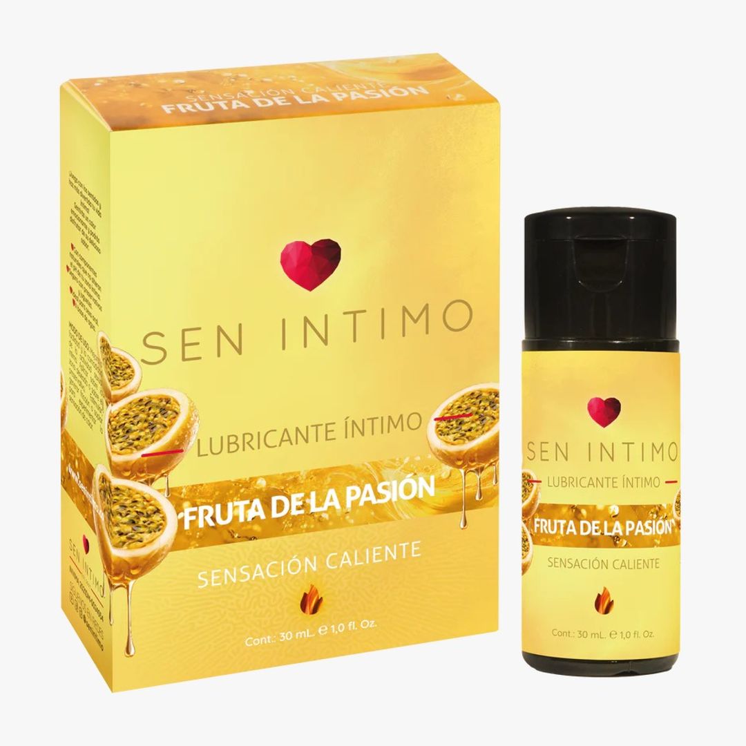 Lubricante Íntimo Caliente Passion Fruit X 30 mL Sen Intimo