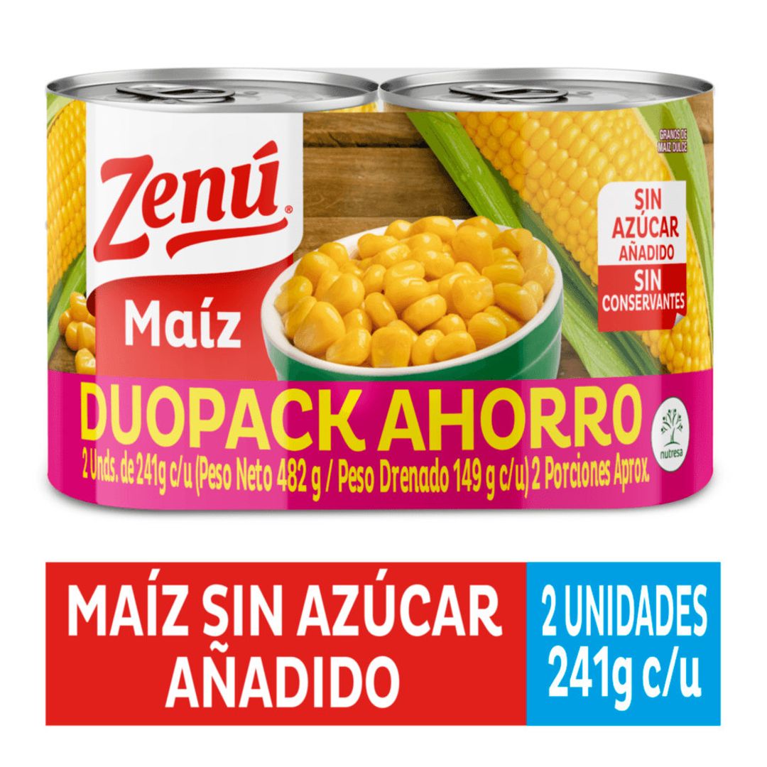 MAIZ DULCE ZENU*2*241G