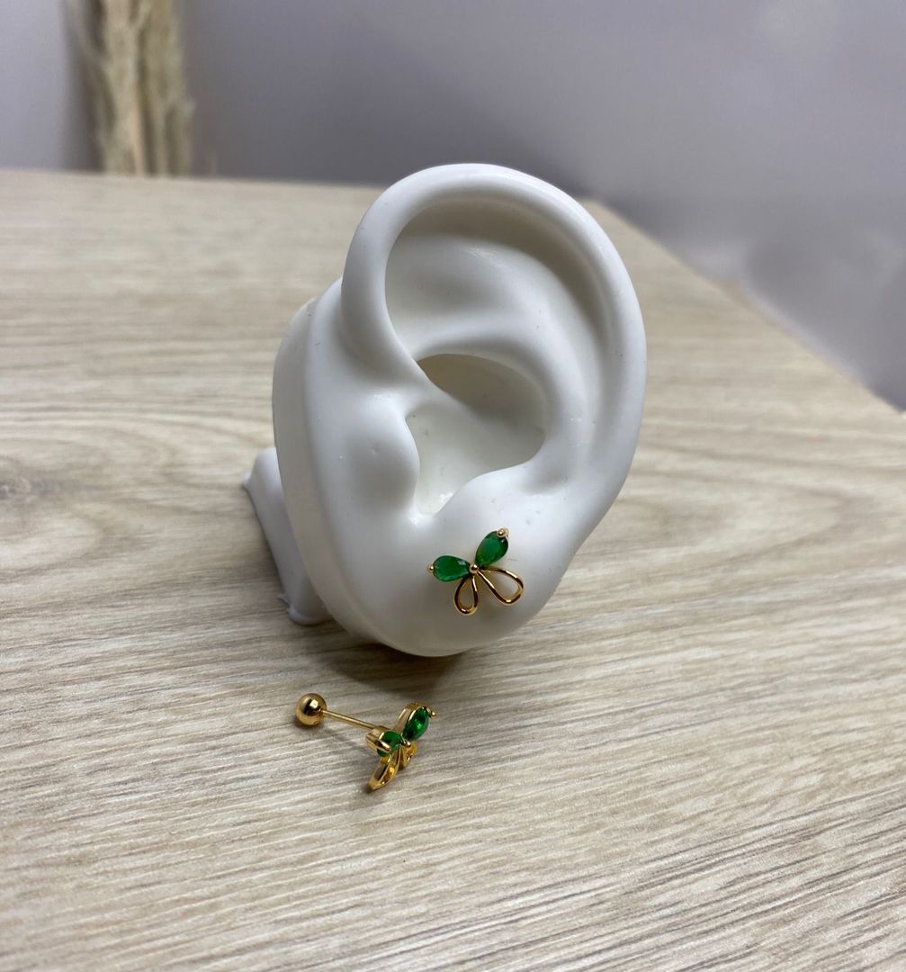 Topo de seguridad, mariposa verde, covergold 
