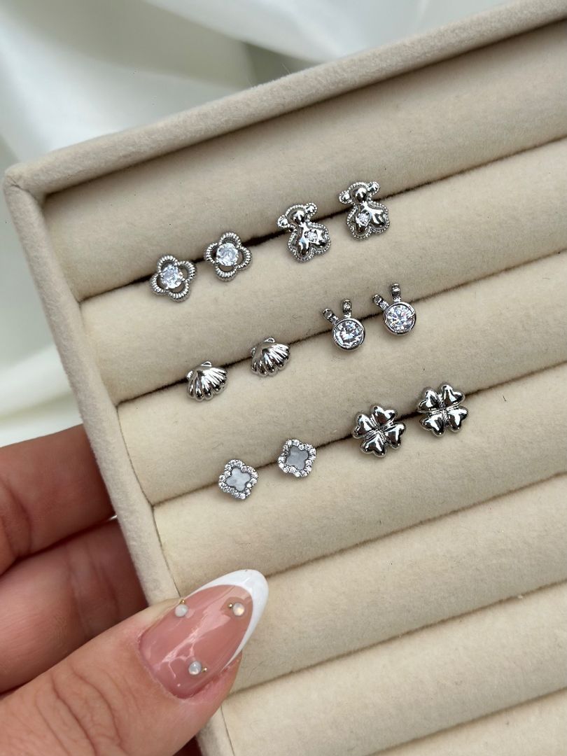 Topo de seguridad plateado 