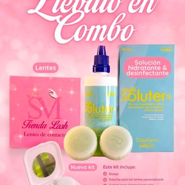 KIT PREMIUM DE LENTES DE CONTACTO - imagen 1
