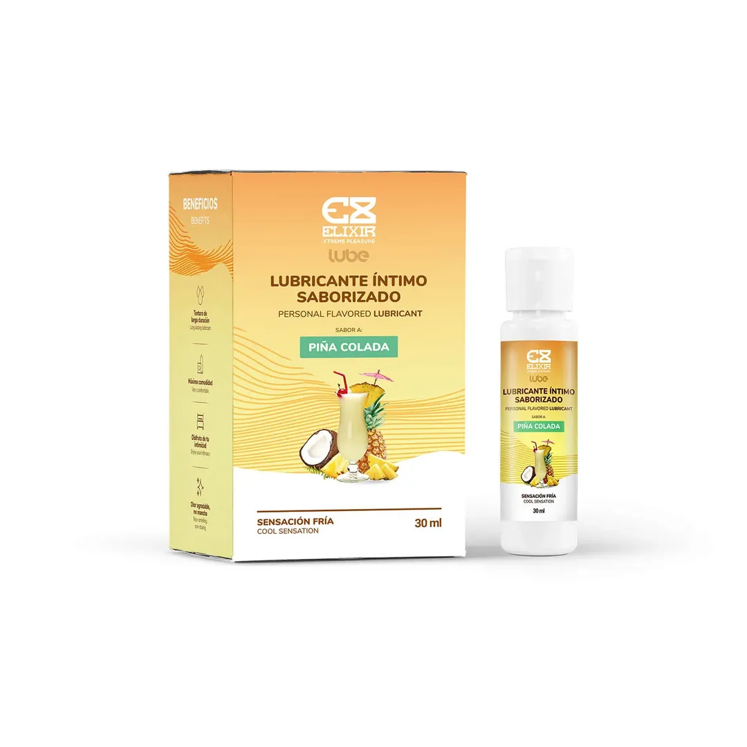 lubricante saborizado elixir 