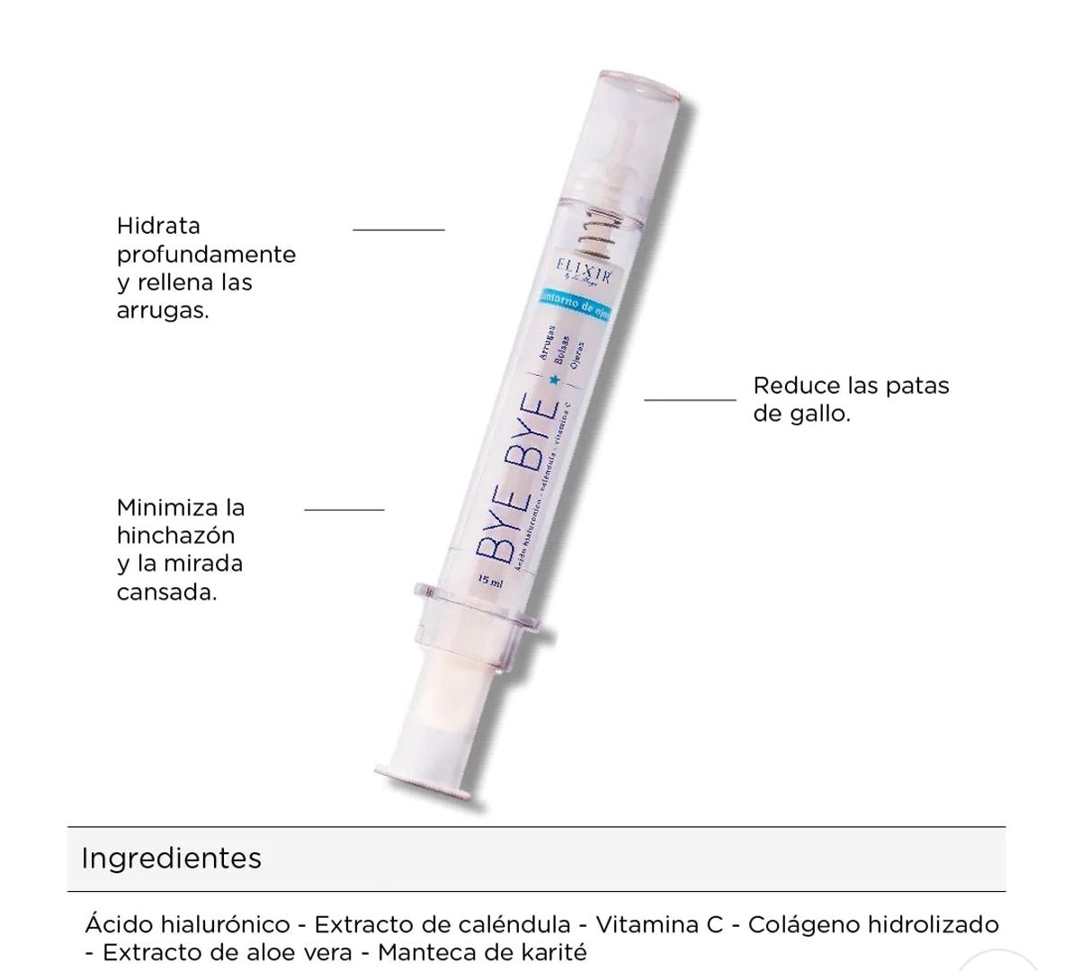 Bye Bye Contorno de ojos Elixir by La Maga 