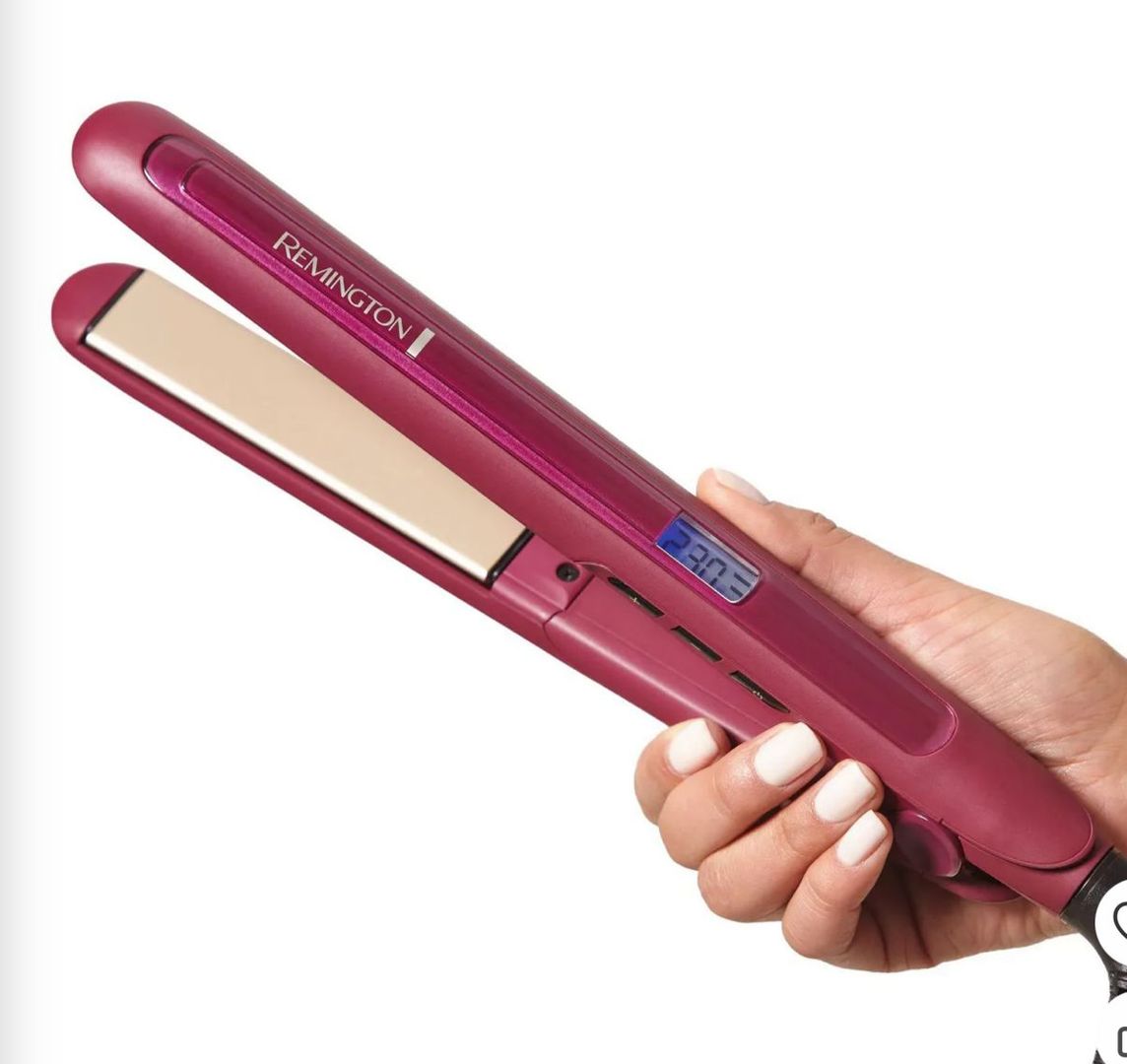 Plancha Remington Triple infusión 
