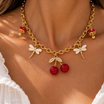 Collar Cereza - imagen 1