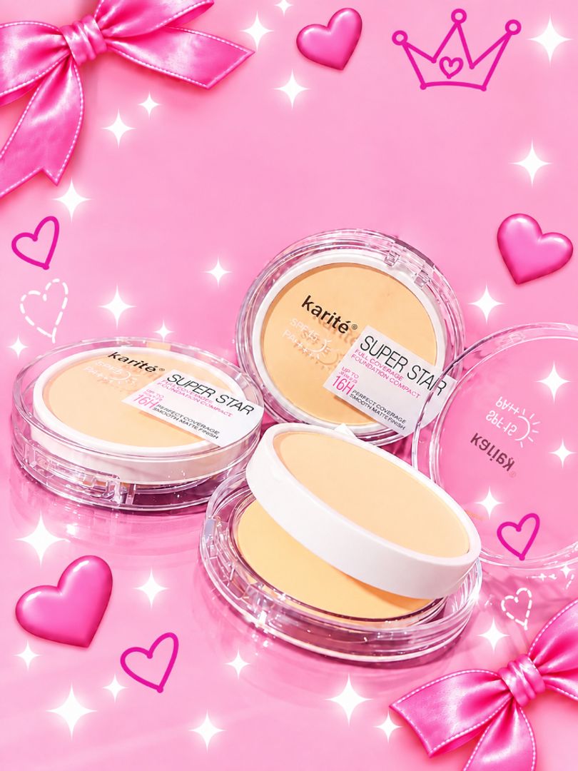 Polvo compacto súper star karité