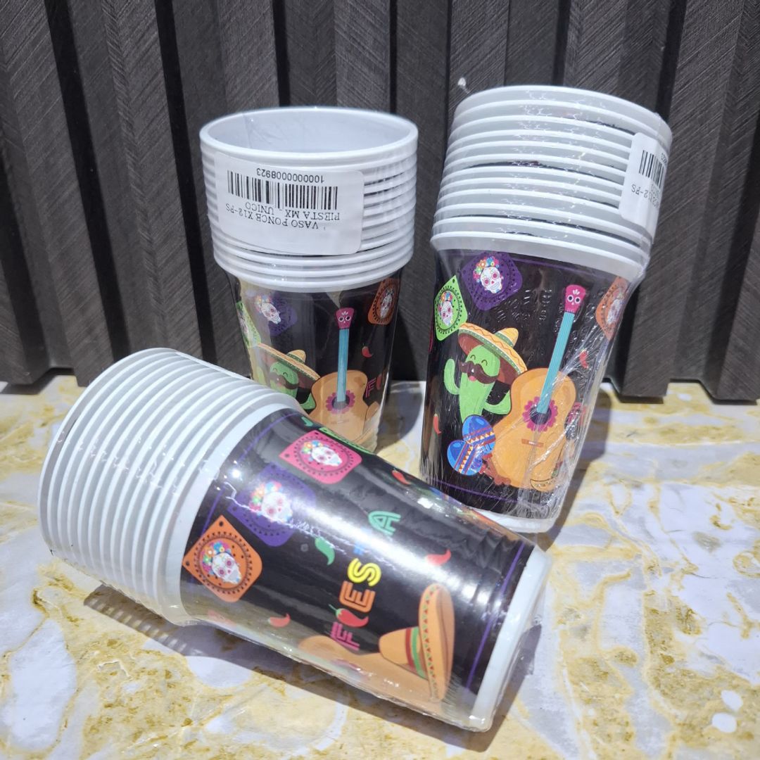 VASO X12 UND FIESTA MEXICANA 