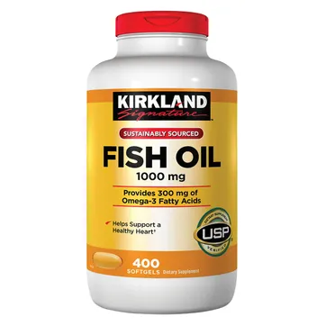Imagen del producto OMEGA 3 FISH OIL 1000 MG 400 SOFGELS KIRKLAND
